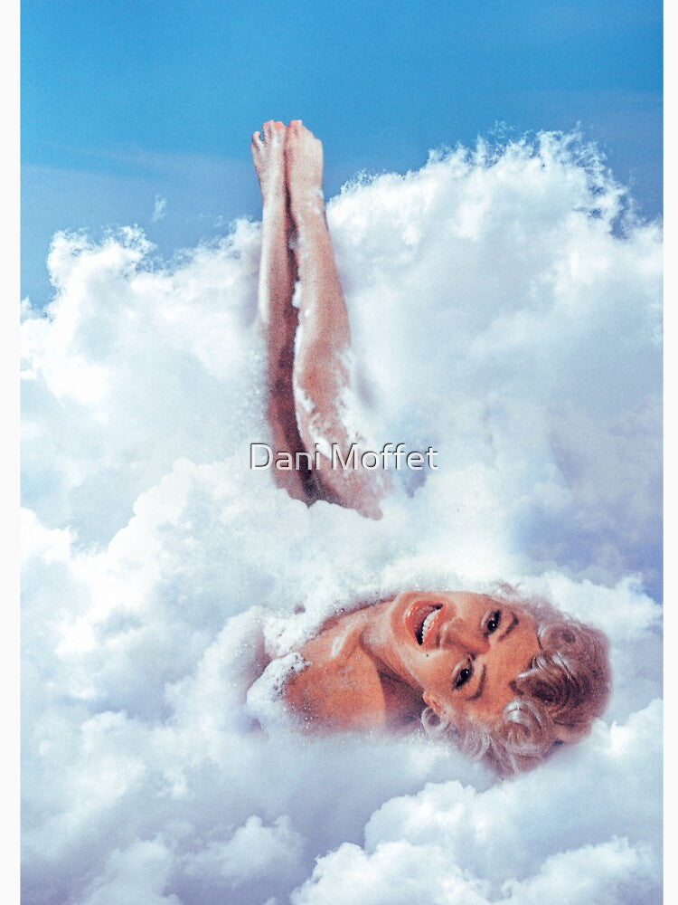 Marilyn in the Clouds by Dani Moffet