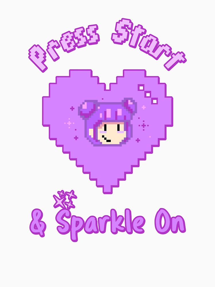 Press Start & Sparkle On! by SuperstyleTees