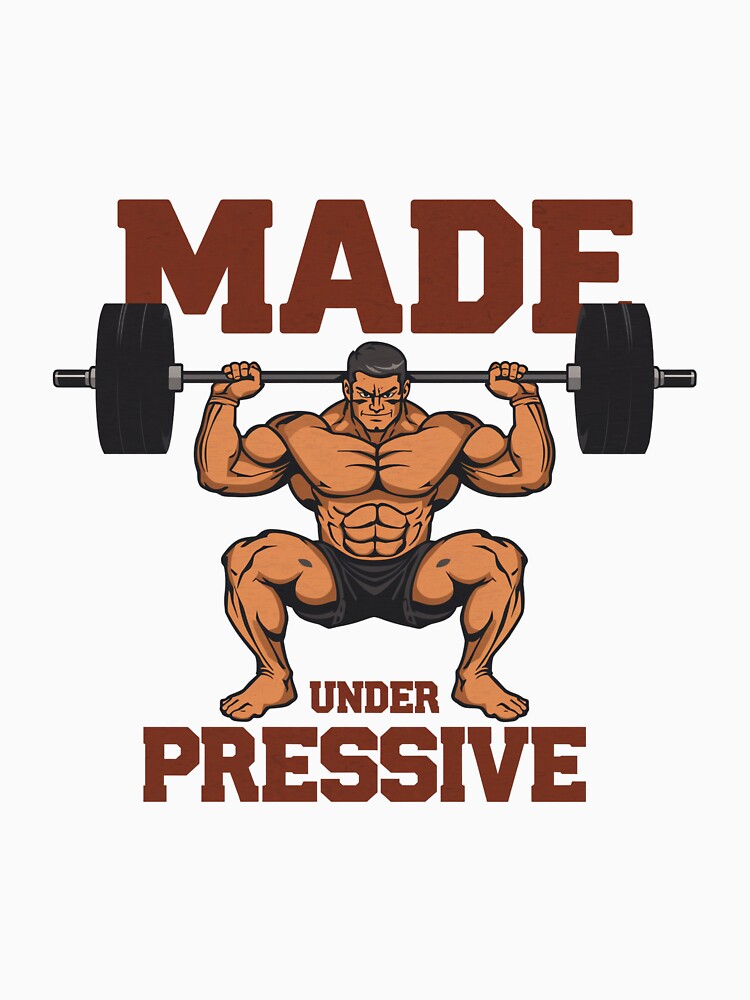 Made Under Pressure Gym | Squat Workout Motivation by PIXENTRA