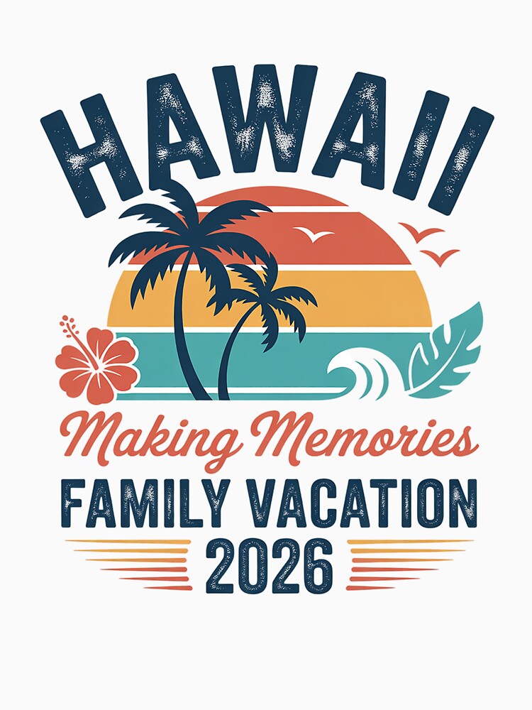 Family Hawaii Vacation 2026 Summer Vacation Matching Group by grounabslaninal