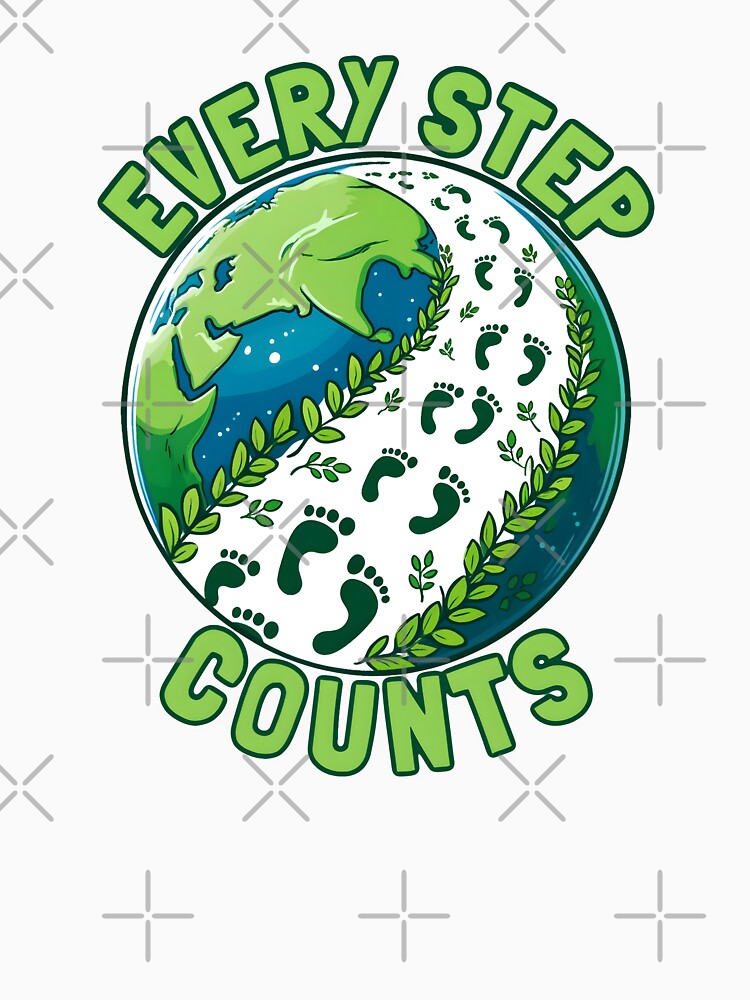 Every Step Counts - Eco Action Footprints Climate awareness. by Unitepeople
