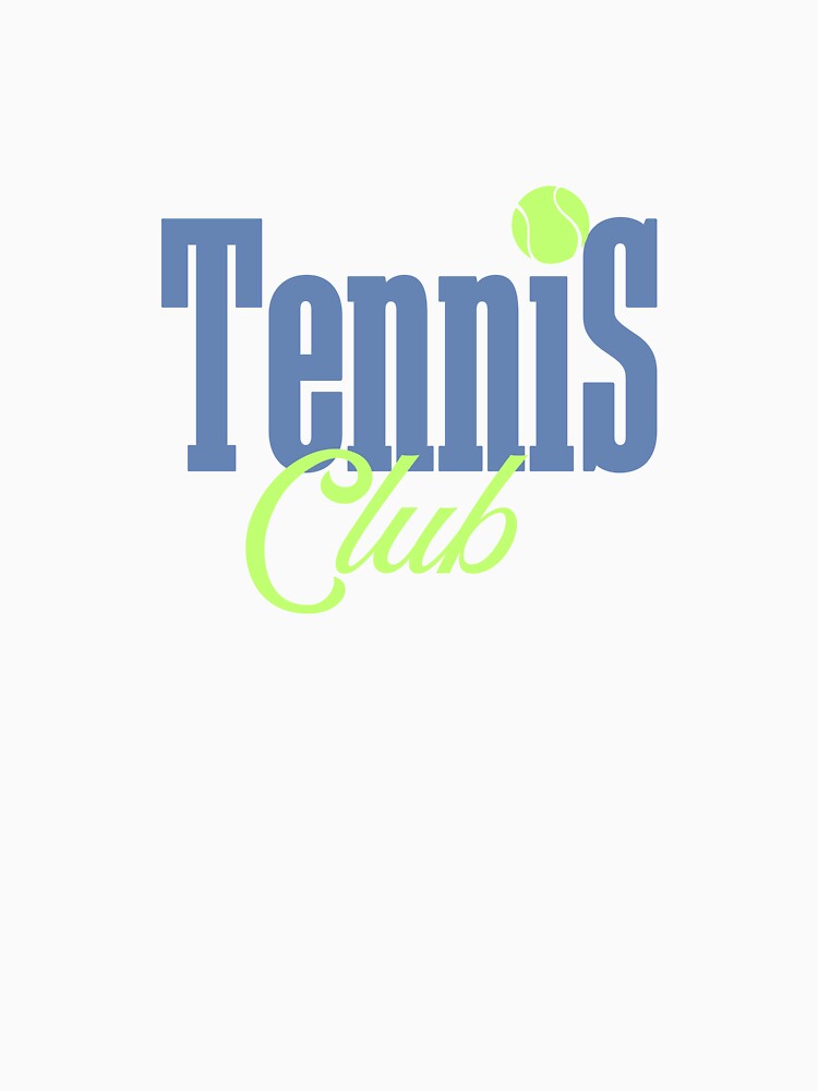 Tennis Club Aesthetic - Retro Sport Graphic by LoudVictory