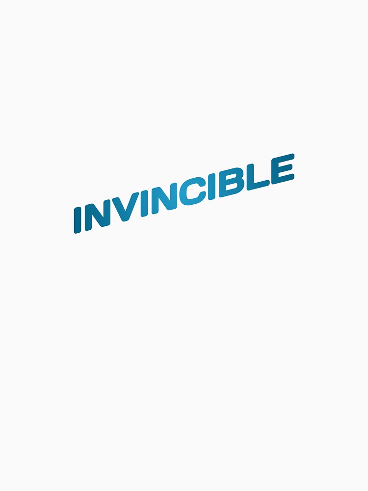 'INVINCIBLE' Text Design by Vikram2001
