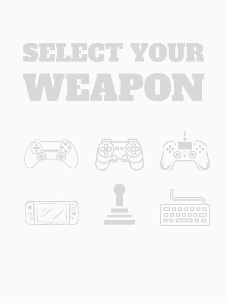 Select Your Weapon - Retro and Modern Gaming Controllers Graphic by Abaseen