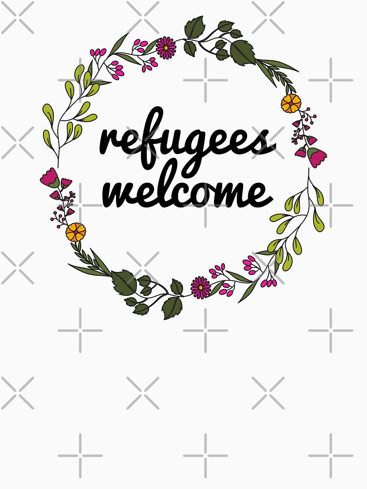 Refugees Welcome by justsomethings