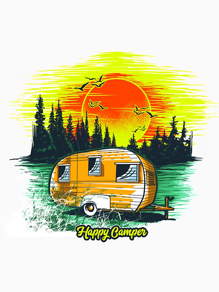 Beautiful Happy Camper Design by Paine11