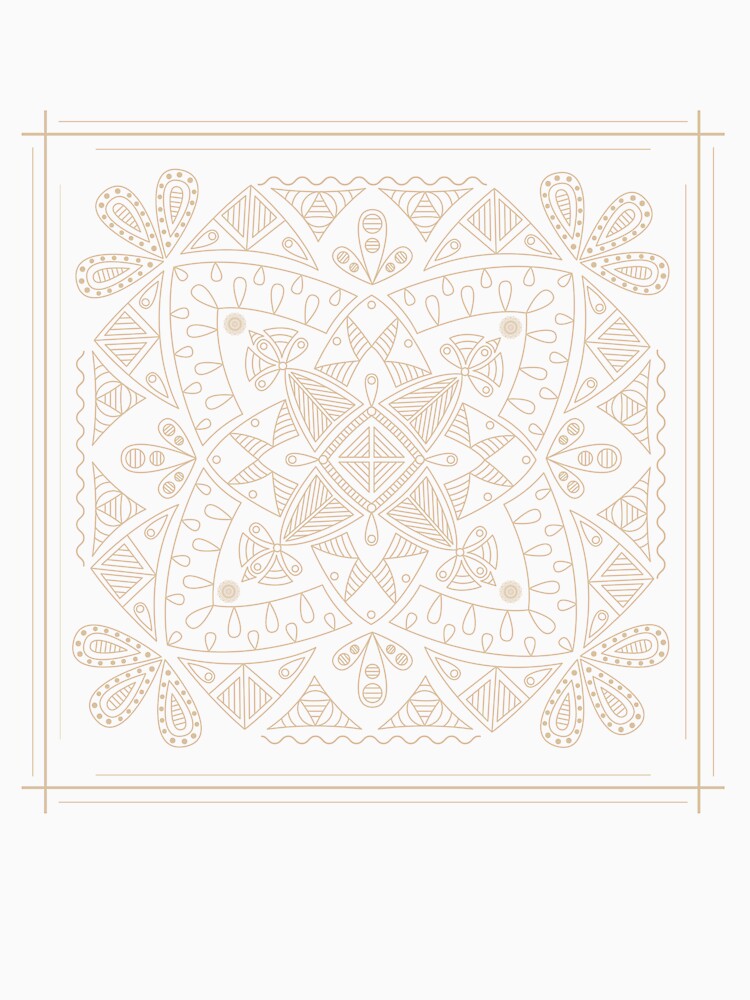 Octagon mandala pattern by ViYa1