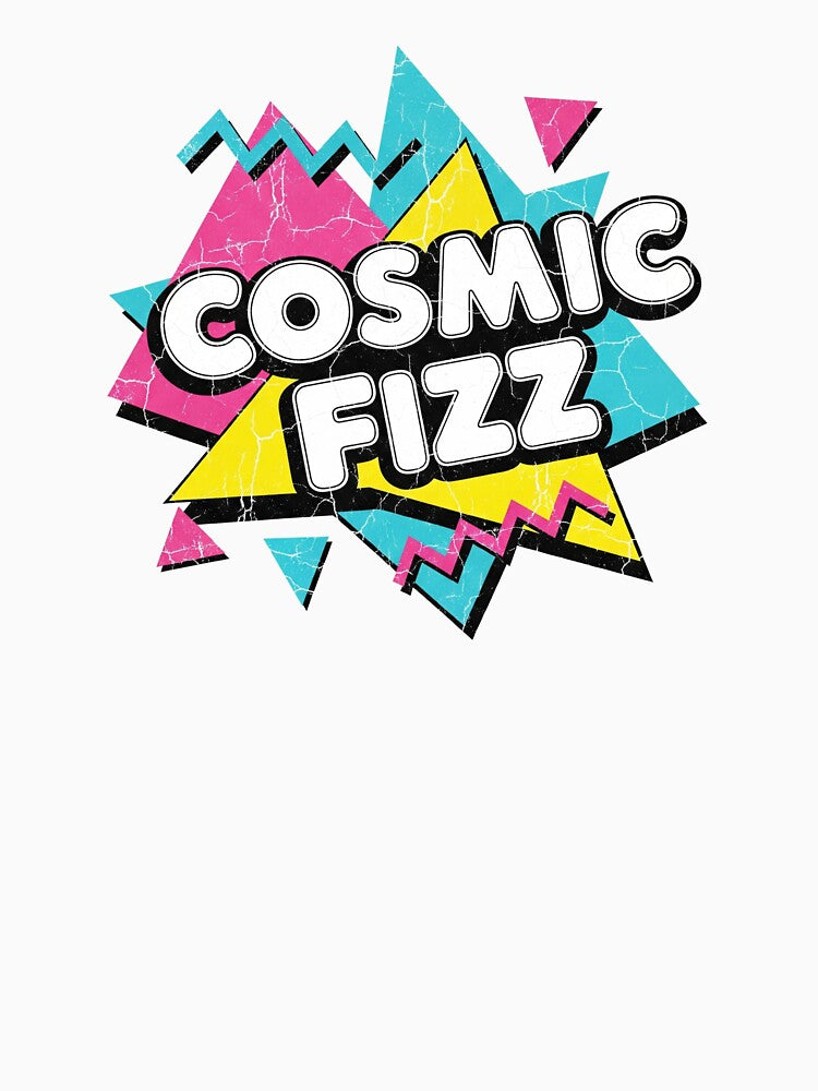 Retro Cosmic Fizz Neon Design by Katyulia