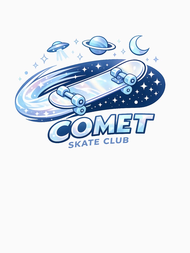Opal Comet Skateboard Aliencore Graphic by TheRealTaria