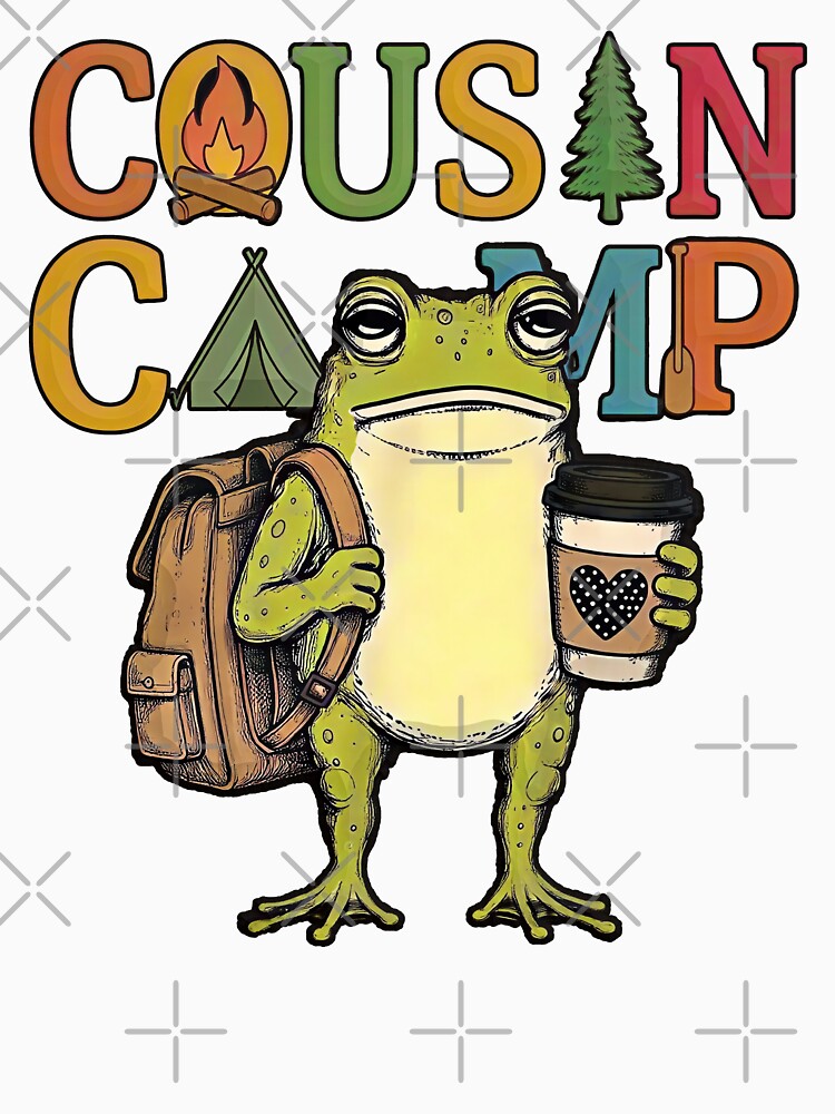Cousin Camp ,Family Vacation Summer Camping for Men Women Kids Girls Boys by gear-posters