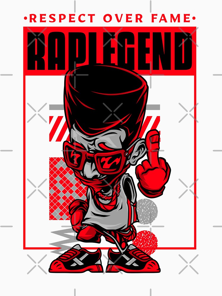 Hip Hop Legend Urban Style Respect Over Fame by Zuuag
