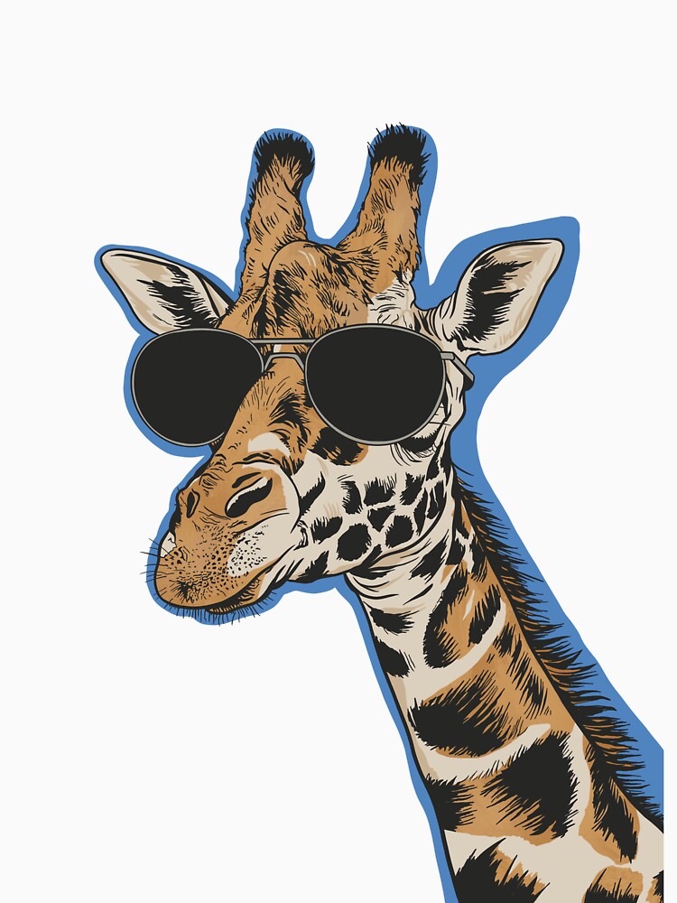 Good Vibes Giraffe by btwjulis
