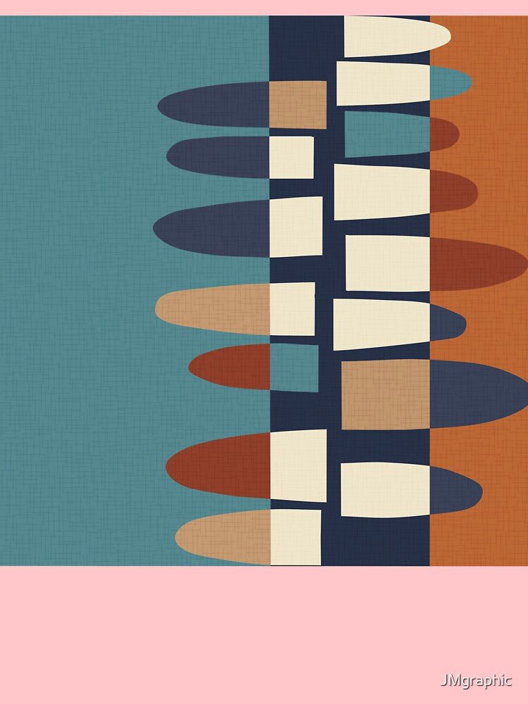 MCM abstract shapes by JMgraphic