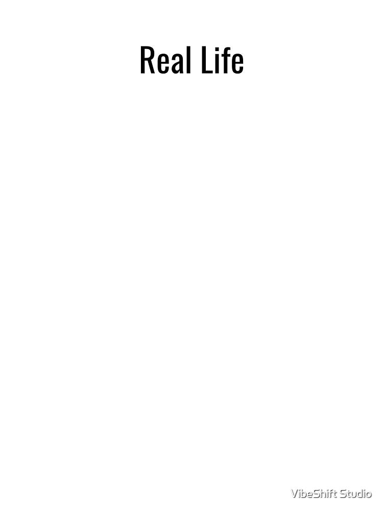 Real Life Honest Quote Design by VibeShift Studio