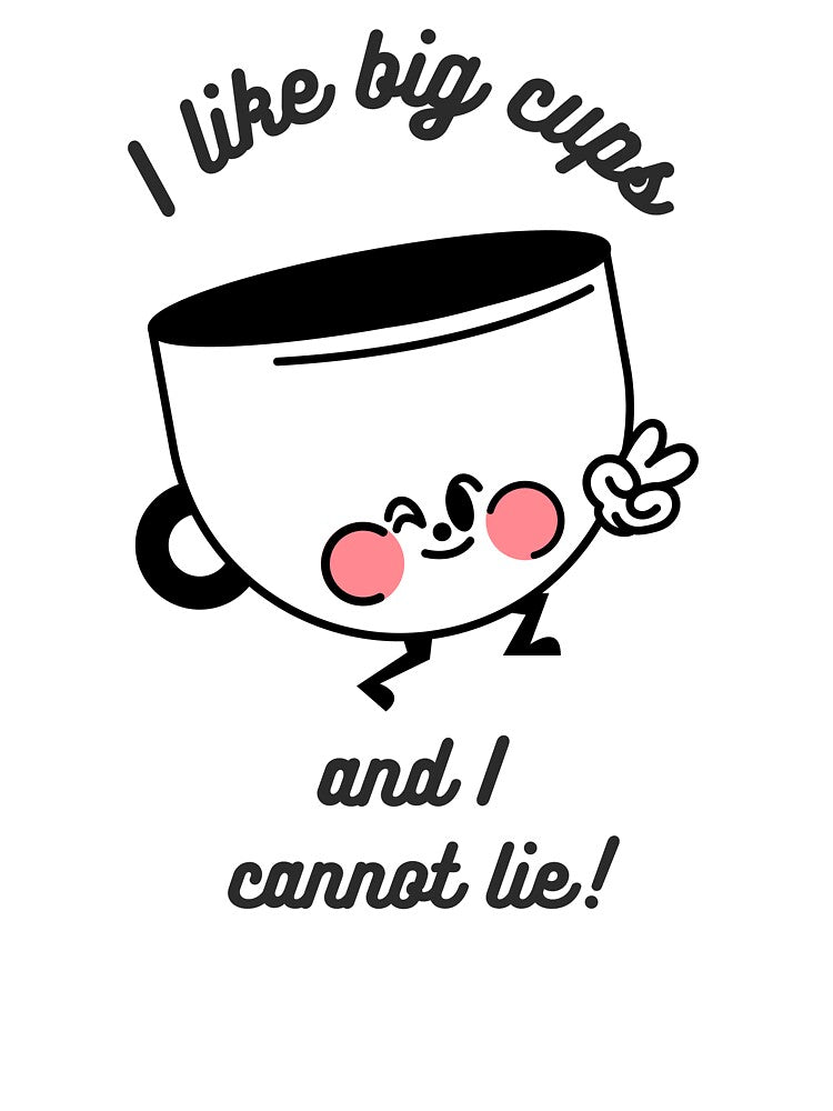 Funny coffee cup by Truest Treads