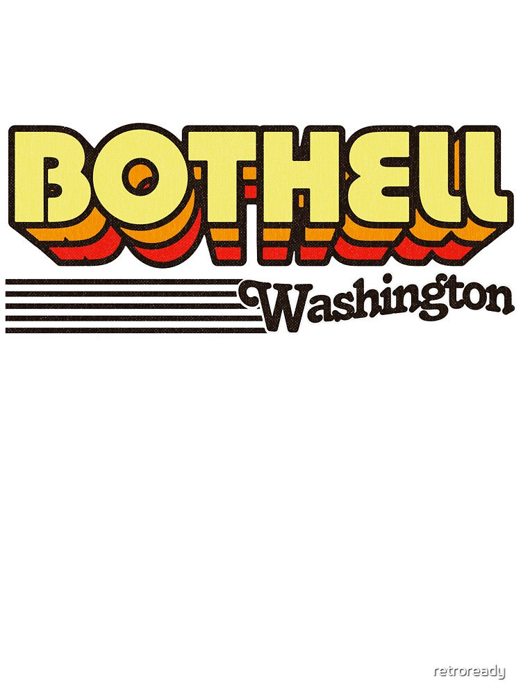 Bothell, Washington | Retro Stripes by retroready