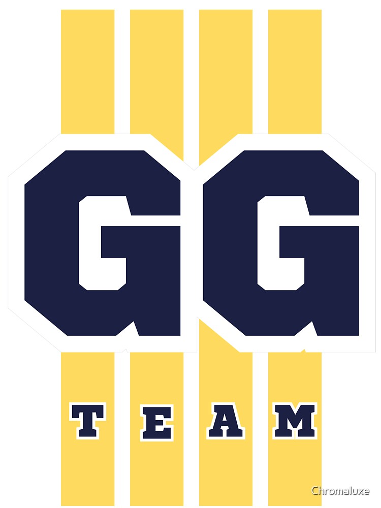 GG Team Gaming Esports Design by Chromaluxe