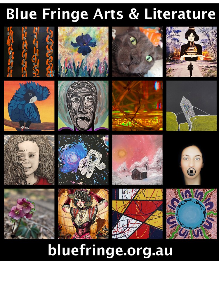 Blue Fringe Merchandise (Black Logo) by BlueFringeArts&Literature
