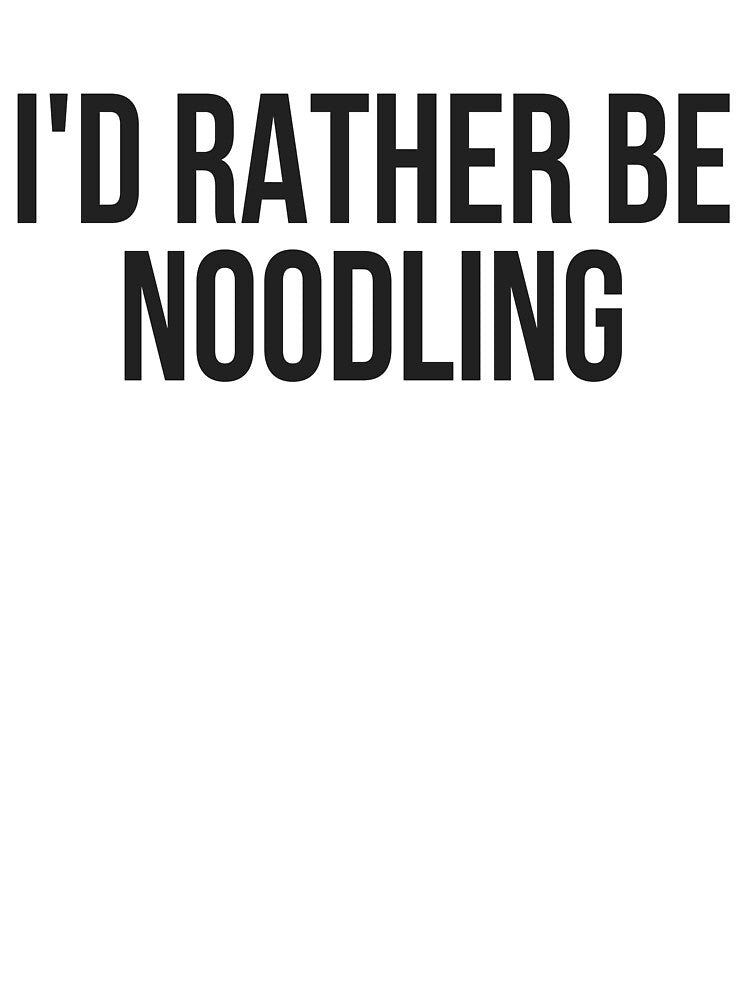 I'd Rather Be Noodling Fishing Catfish Gift by TeesByDesign