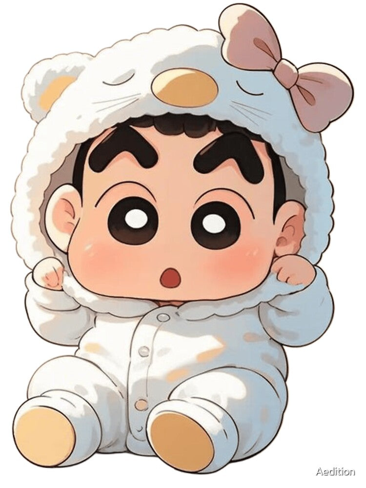 Little baby shinchan by Aedition