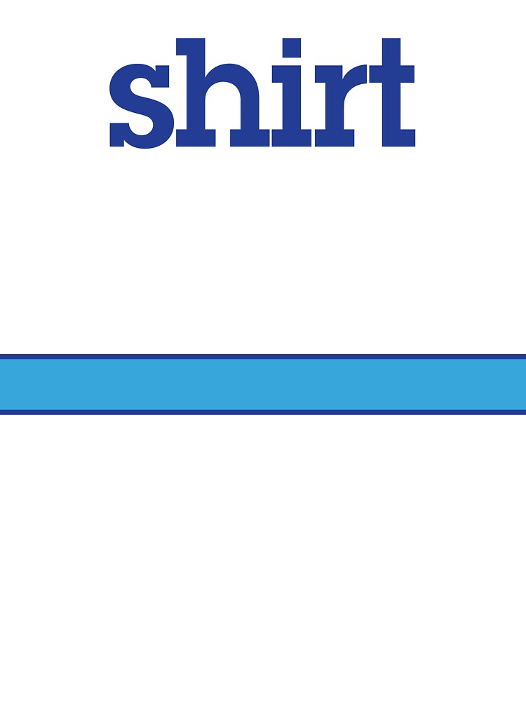Plain Wrap Generic Shirt – Minimalist Bold Text Design by Neutral Territory