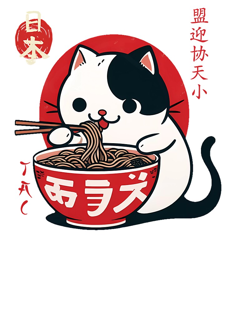 cat ramen japan by IAPICTURE