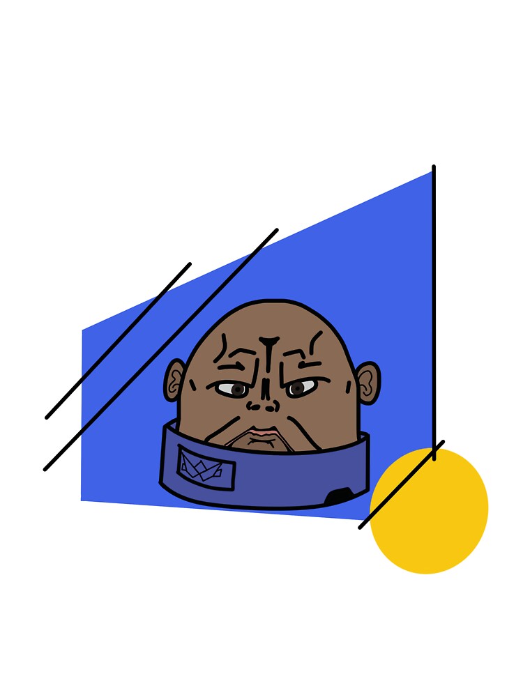 Fun Abstract Doctor Who cartoon Fan Art - sontaran design by Nim St4r