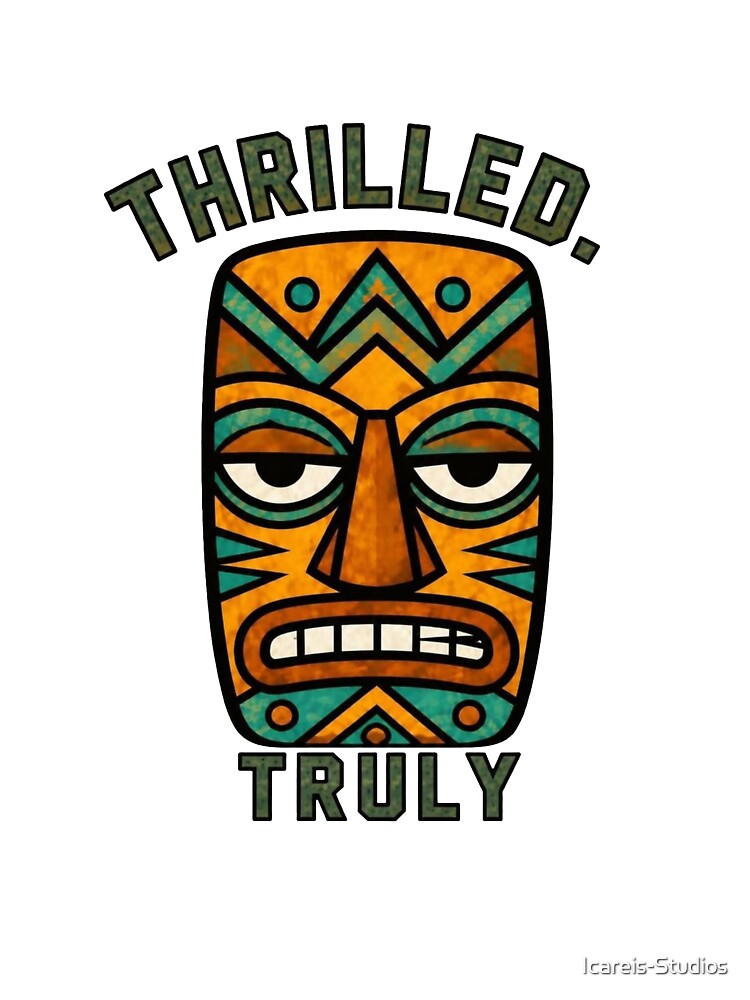 Tiki Mask – Thrilled, Truly by Icareis-Studios