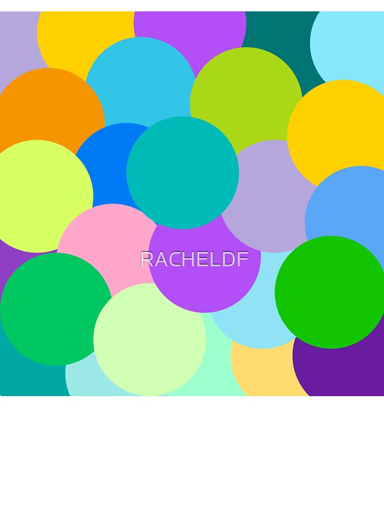 Overlapping circles by Rachel the Artist