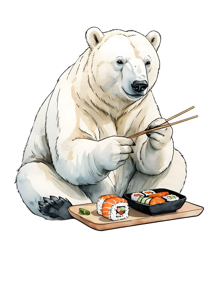 Sushi Bear by vivian011425