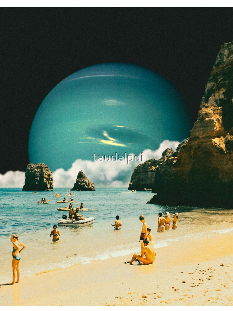 Space Beach by Taudalpoi