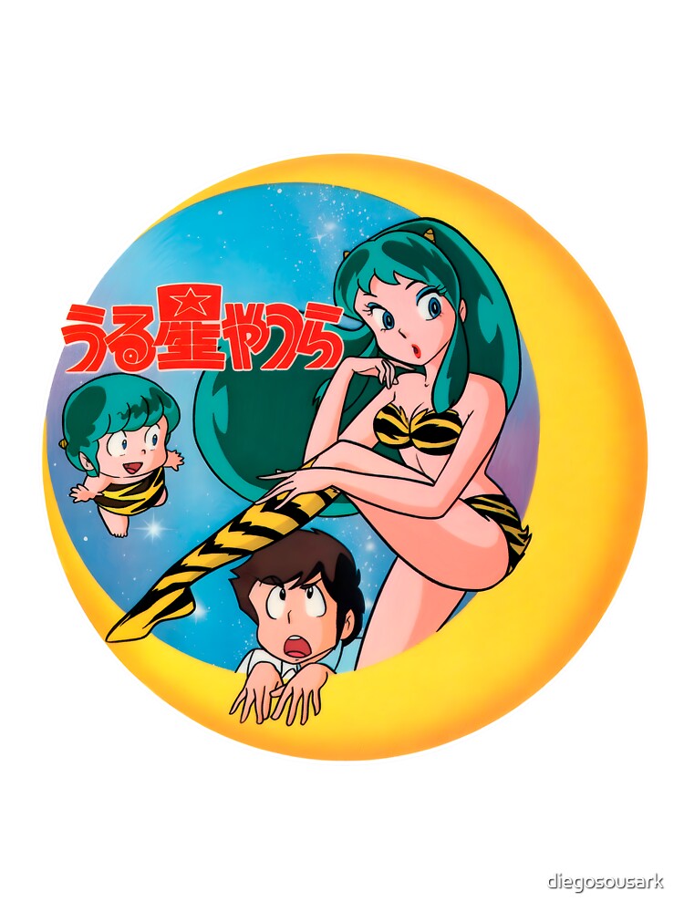 Urusei Yatsura in circle by diegosousark