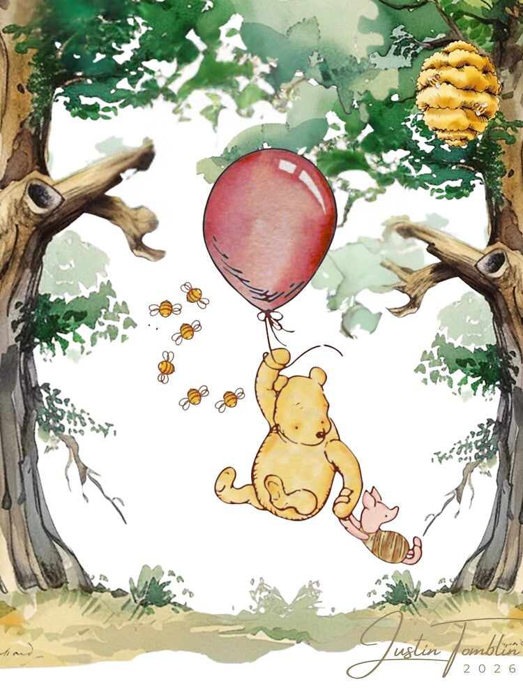 Pooh and Piglet by justintomblin93