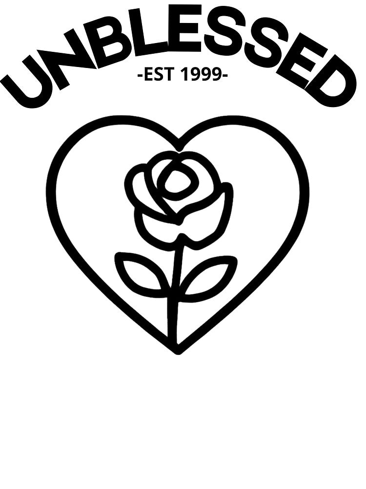 UNBLESSED - Est. 1999" Graphic Tee by sh4dowdesign