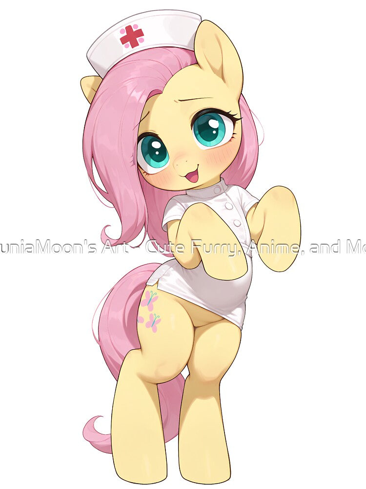 Nurse Fluttershy by CeluniaMoon's Art - Cute Furry, Anime, and More!