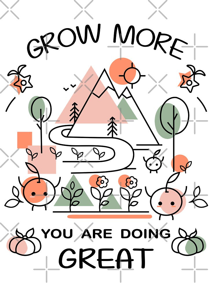Stardew Valley inspired cute Junimos, Grow more you are doing great by Needsmore
