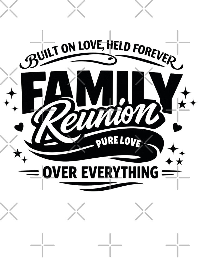 Family Reunion 2026 Family Over Everything Quote Reunion Party by Thread&Fable