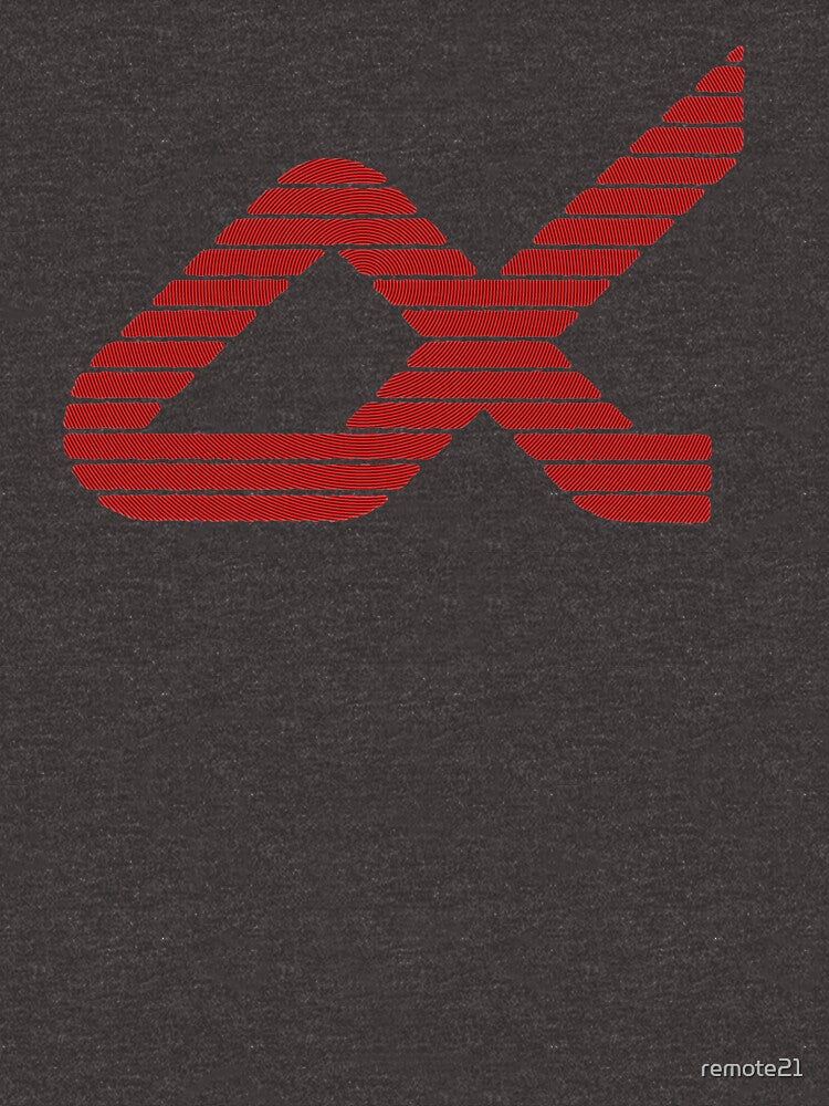 Red Alpha Circles by remote21