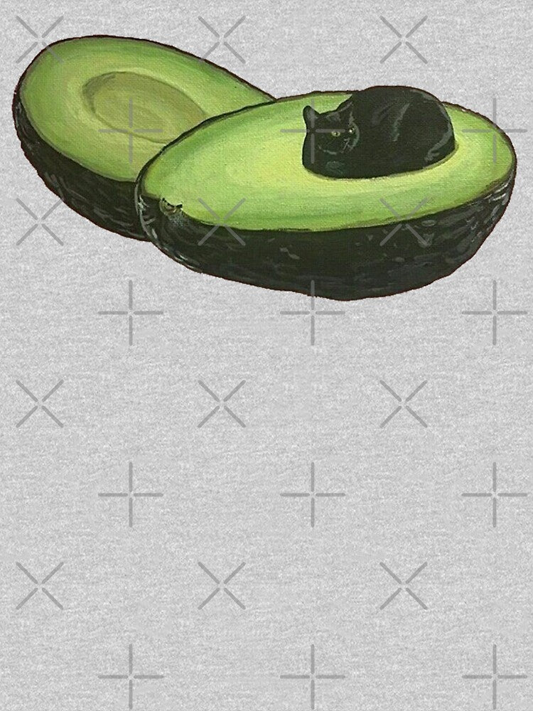 Avocado Cat by GuyBlank