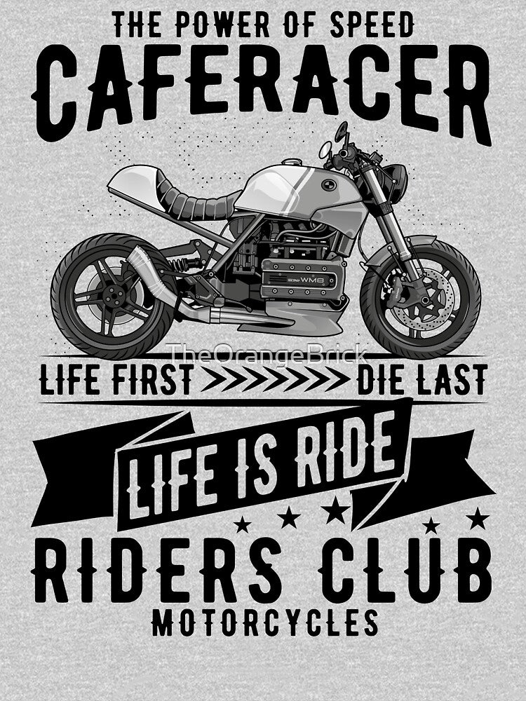 the power of speed caferacer bow k100 riders club by TheOrangeBrick