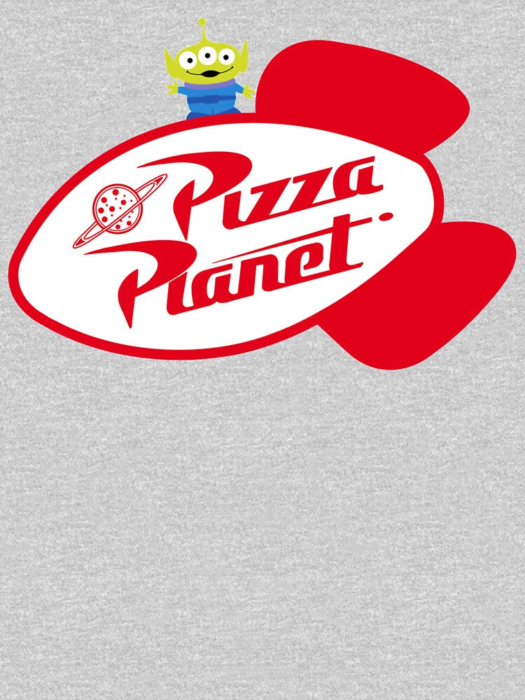 Alien on Pizza Planet Sign by MagicMaker19