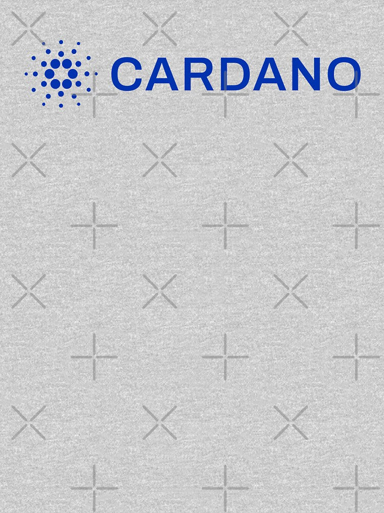 Cardano ADA Coin Cryptocurrency Horizontal Version by henrymencia