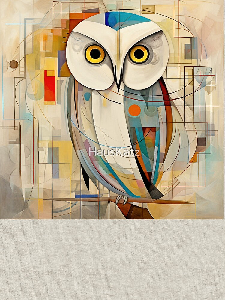 Wise Old Owl - Abstract Design by HausKatz