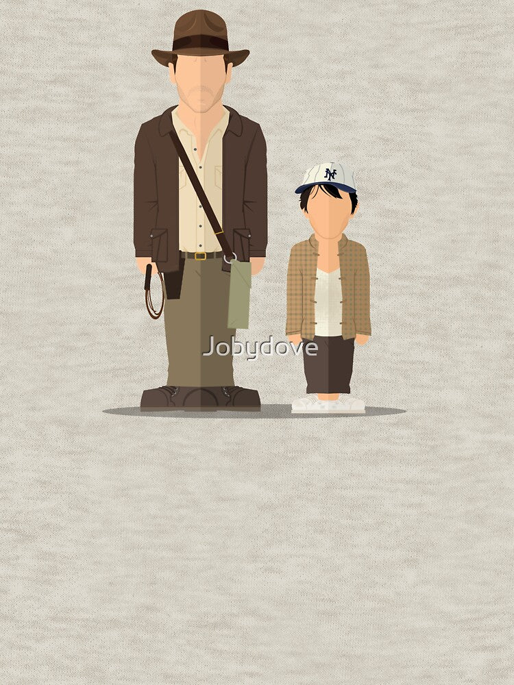 Indy and Shortround - Temple of Doom by Jobydove