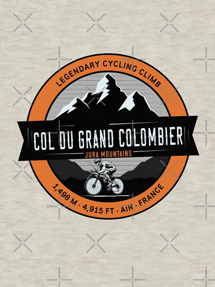 Col du Grand Colombier Cycling Badge | Legendary Jura Mountains Climb by Vale150