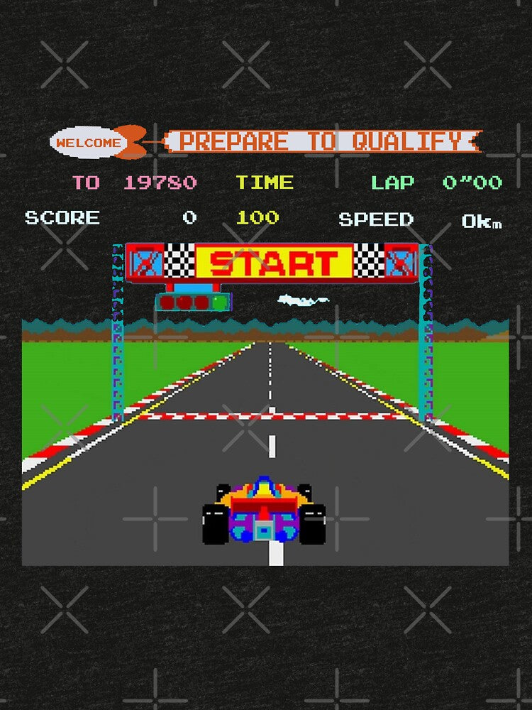 Pole Position Retro Gaming by Etikett