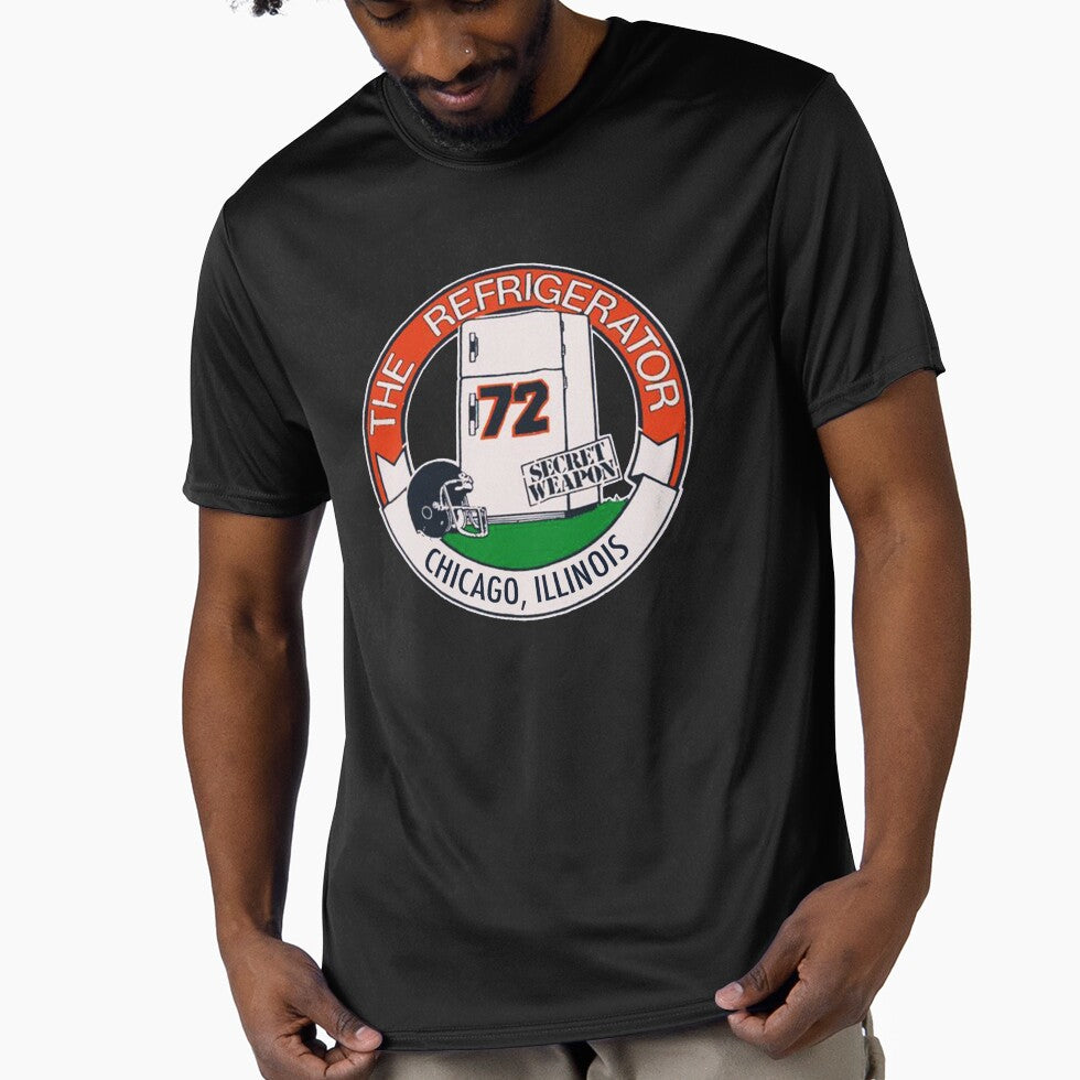THE REFRIGERATOR CHICAGO FOOTBALL VINTAGE SECRET WEAPON SHIRT AS WORN BY SHIA LABEOUF by LighterFun