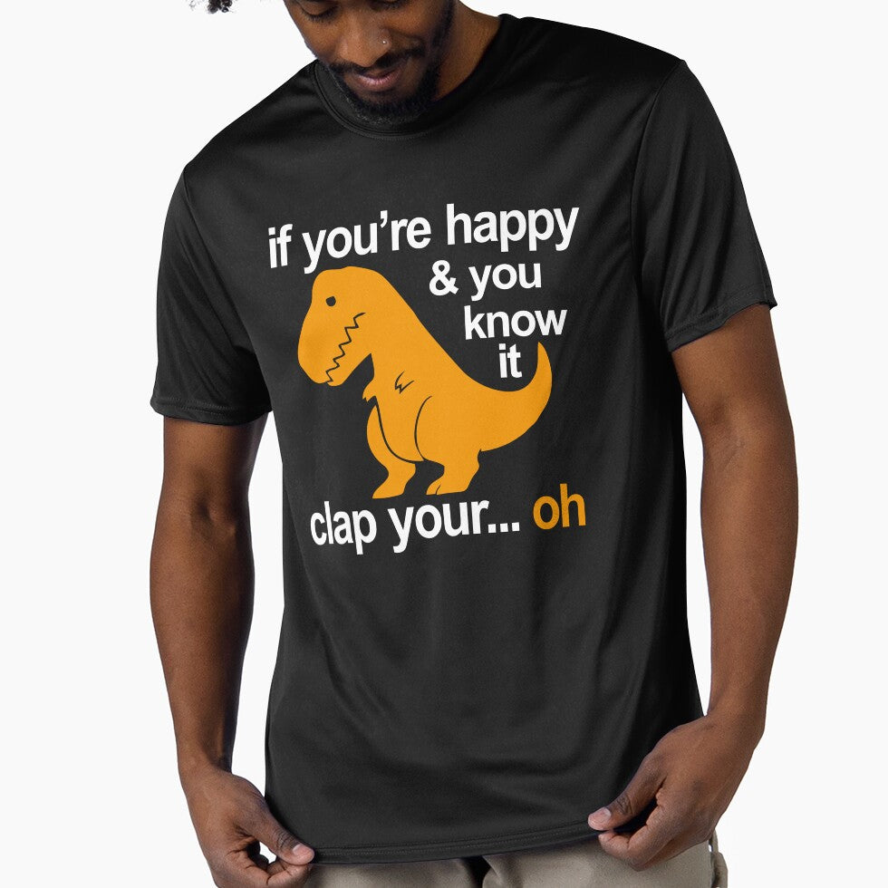 Dino Clap Your Hands: Playful T-Rex and Happy Rhymes by ozdilh
