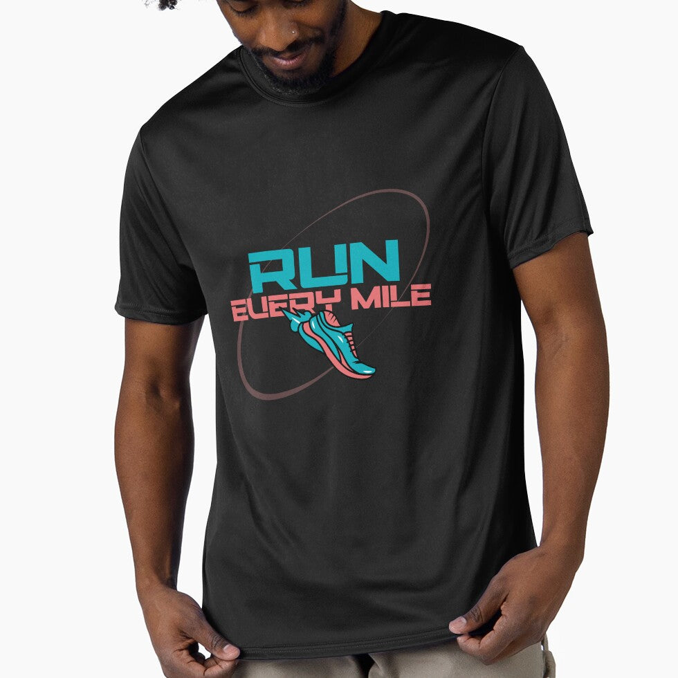 Running Lifestyle Design with Sneaker Graphic by Atlantic Flyer Designs