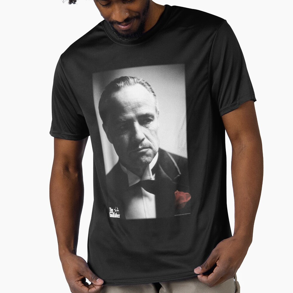 The Godfather Vito Corleone Rose Portrait by FifthSun
